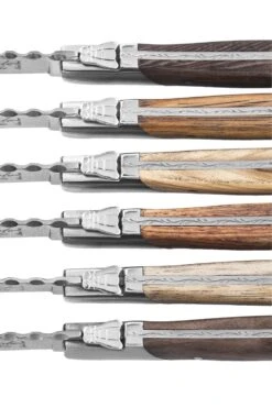 Laguiole Style De Vie Steakmessen Luxury Line 6 Stuks 8 Laguiole Style De Vie Steakmessen Luxury Line 6 Stuks -Thuiskeuken Luxury Line gemengd hout pr 1 3 gr