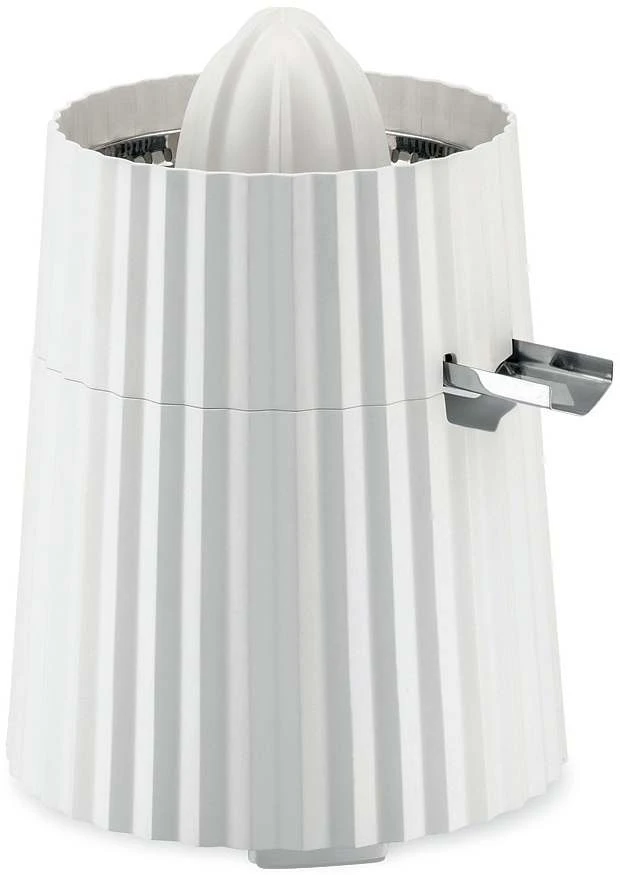 Alessi Citruspers Plissé - Elektrisch - Wit - Michele De Lucchi - MDL07 W 3 Alessi Citruspers Plissé - Elektrisch - Wit - Michele De Lucchi - MDL07 W