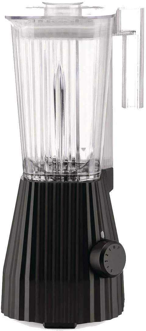 Alessi Blender Plissé - 5 Snelheden + Turbostand - Zwart - Michele De Lucchi - 1.5 Liter - MDL09 B 3 Alessi Blender Plissé - 5 Snelheden + Turbostand - Zwart - Michele De Lucchi - 1.5 Liter - MDL09 B