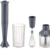 Alessi Staafmixer Set Plissé - Grijs - Michele De Lucchi - MDL10S G 2 Alessi Staafmixer Set Plissé - Grijs - Michele De Lucchi - MDL10S G -Thuiskeuken MDL10S G A4 3500pxl