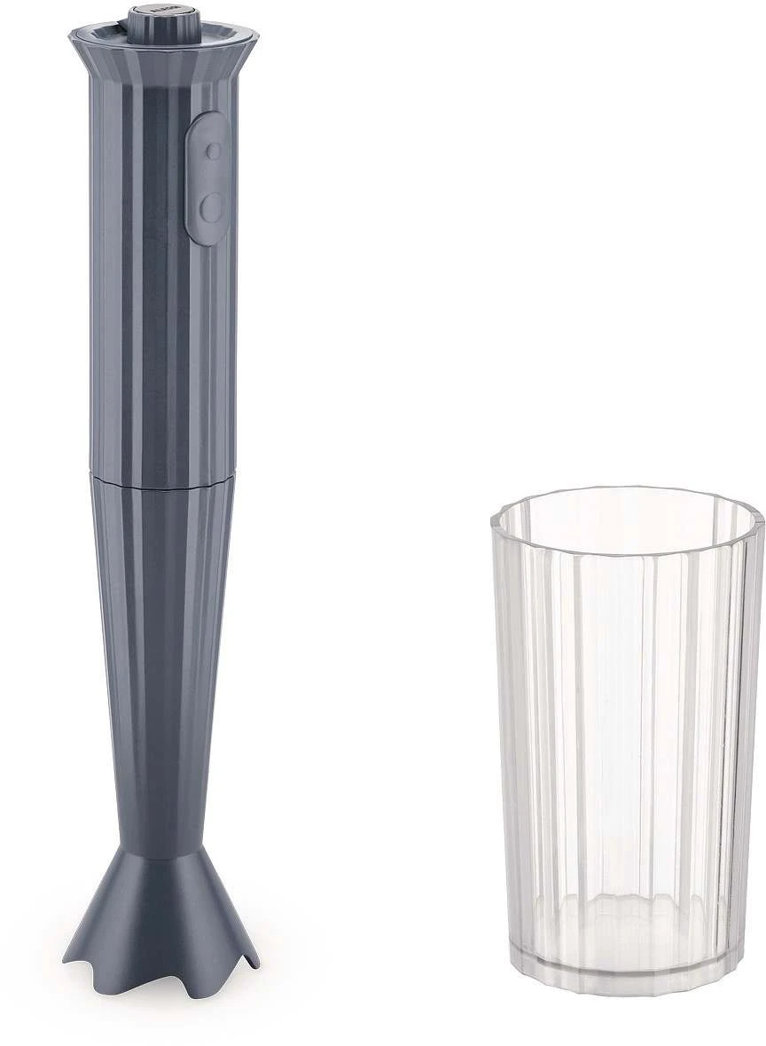 Alessi Staafmixer Plissé - 2 Standen - Grijs - Michele De Lucchi - MDL10 G 3 Alessi Staafmixer Plissé - 2 Standen - Grijs - Michele De Lucchi - MDL10 G