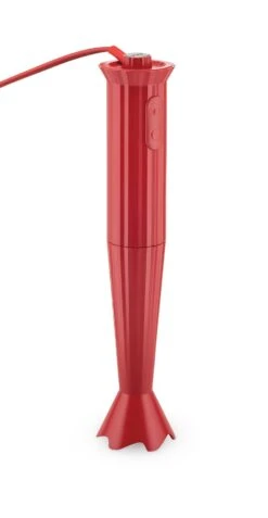 Alessi Staafmixer Set Plissé - Rood - Michele De Lucchi - MDL10S R 13 Alessi Staafmixer Set Plissé - Rood - Michele De Lucchi - MDL10S R -Thuiskeuken MDL10 blender 2