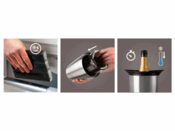 Vacu Vin Wijnkoeler Active Cooler Elegant - Box - Zwart -Thuiskeuken Productafbeeldingen CL 39 1