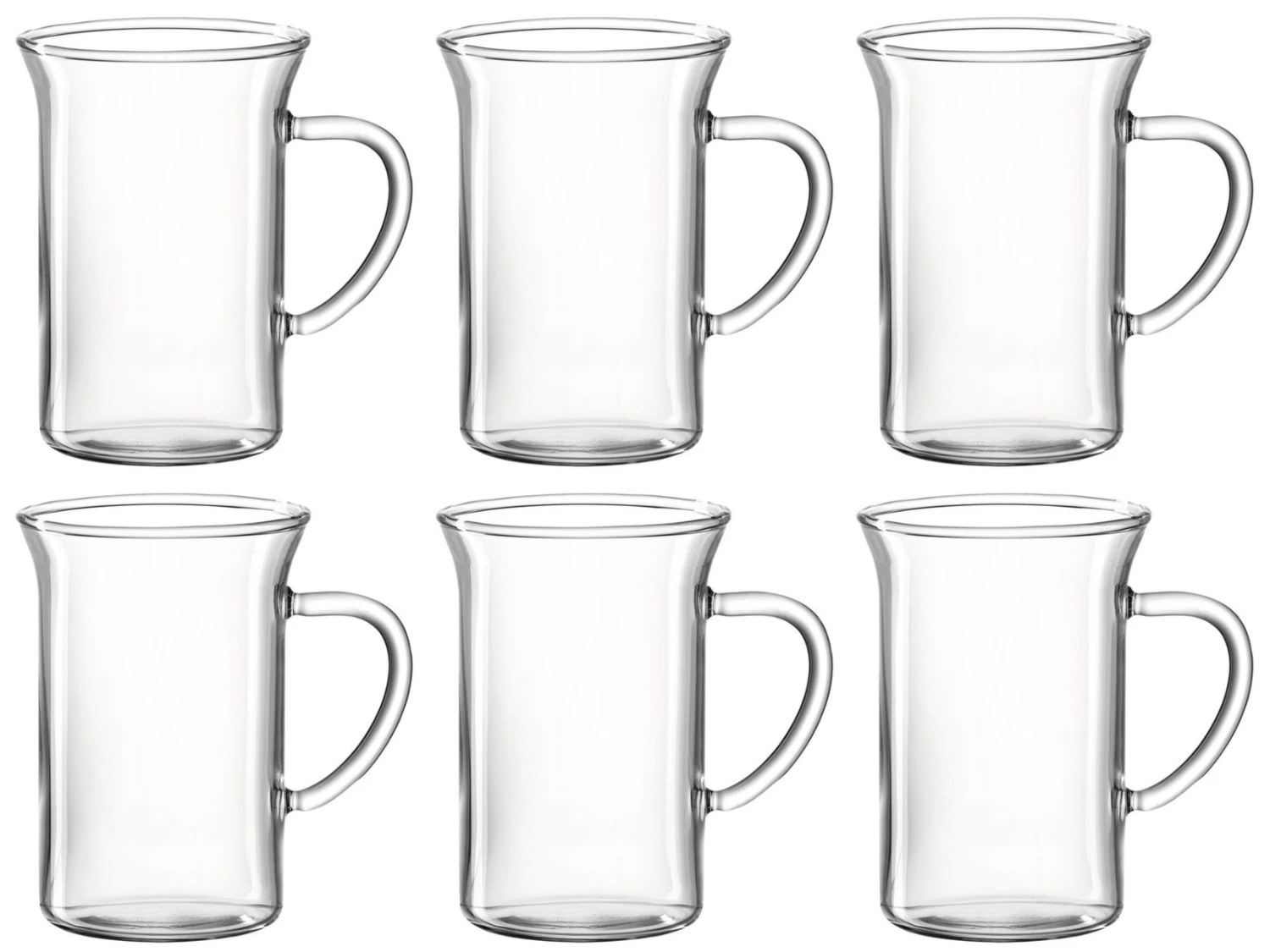 Montana Theeglazen - Hittebestendig Glas - 260 Ml - 6 Stuks 3 Montana Theeglazen - Hittebestendig Glas - 260 Ml - 6 Stuks