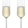 Zwiesel Glas Champagneglazen Pure - 215 Ml - 2 Stuks -Thuiskeuken Schott Zwiesel Champagneglazen Pure 21.5 cl 4 stuks
