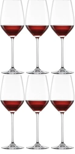 Schott Zwiesel Wijnglazen Fortissimo - Set 18 Delig - Witte En Rode Wijnglazen & Gin Tonic Glazen -Thuiskeuken Schott Zwiesel Wijnglazen Fortissimo 500 ml 6 Stuks