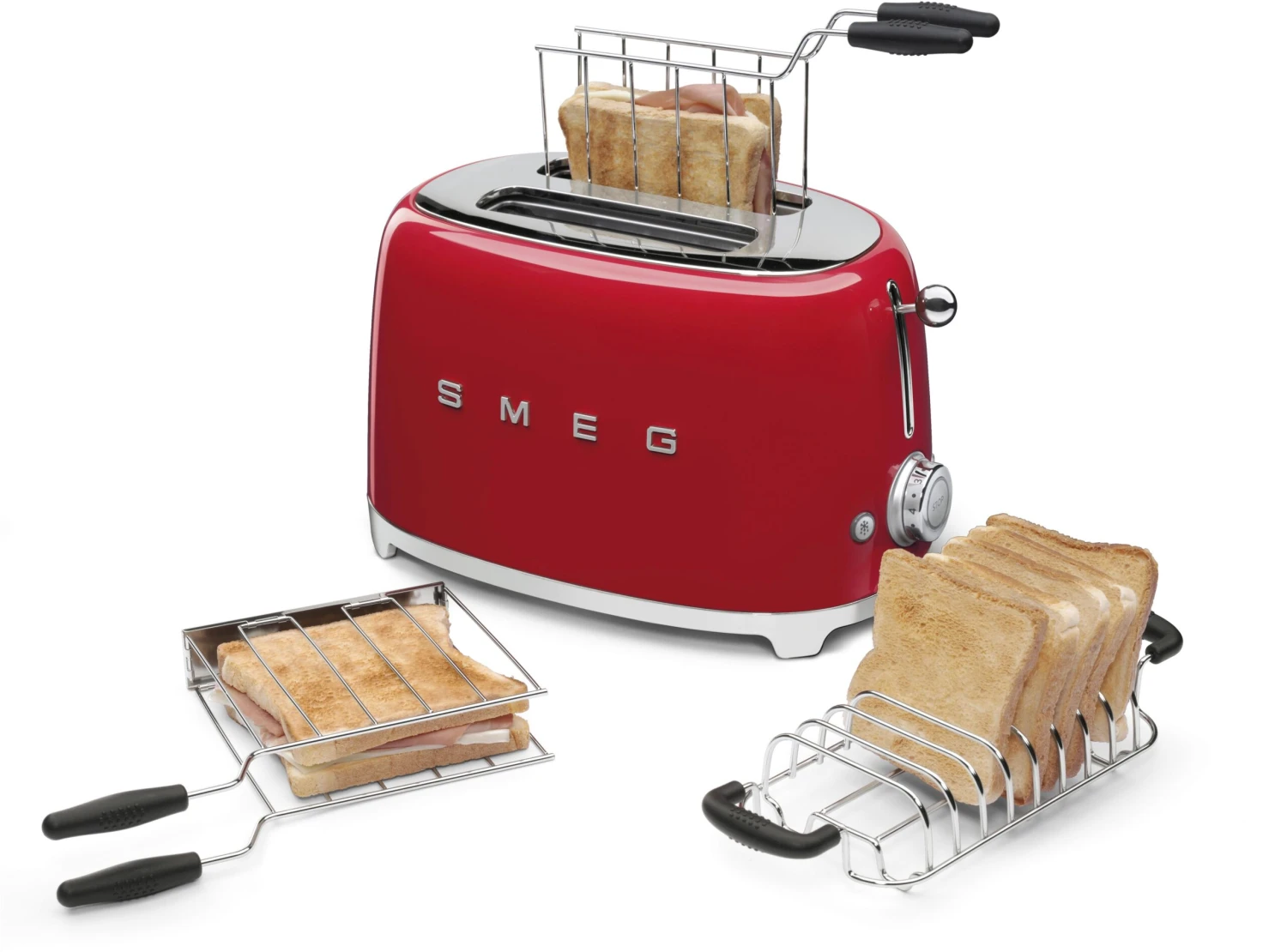 SMEG Broodjes Opwarmrek Voor SMEG Broodrooster 2 X 2 4 SMEG Broodjes Opwarmrek Voor SMEG Broodrooster 2 X 2 - Afbeelding 2