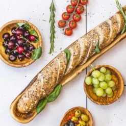 Jay Hill Stokbroodbak Tunea - Olijfhout - 50 Cm -Thuiskeuken Tunea 10 2