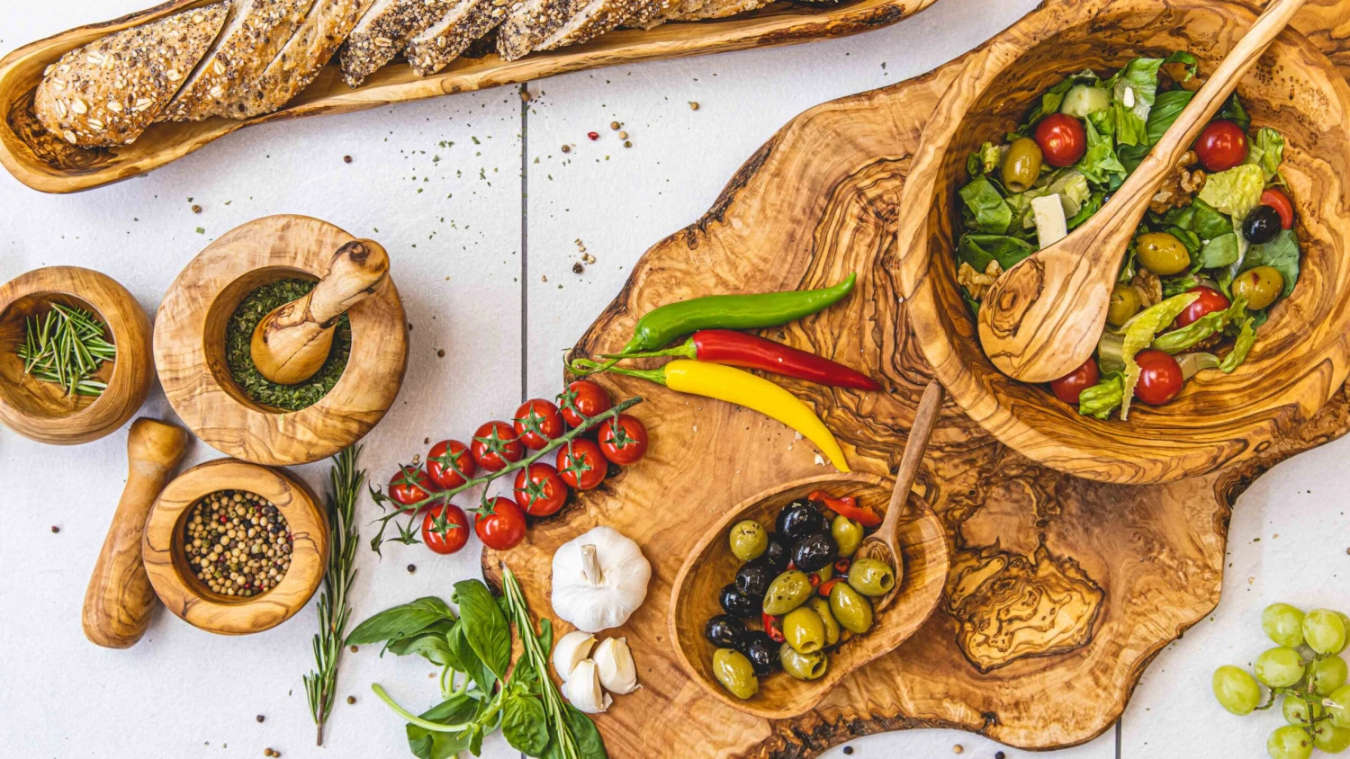 Jay Hill Pollepel Tunea - Olijfhout - 30 Cm 5 Jay Hill Pollepel Tunea - Olijfhout - 30 Cm - Afbeelding 3