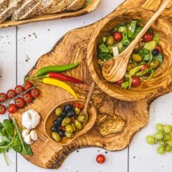 Jay Hill Dipschaaltje Tunea - Olijfhout - ø 10 Cm -Thuiskeuken Tunea 34