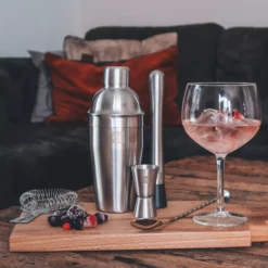 Vacu Vin Cocktailshaker - Zilver - 550 Ml 8 Vacu Vin Cocktailshaker - Zilver - 550 Ml -Thuiskeuken Vacu Vin Barware Overview 1