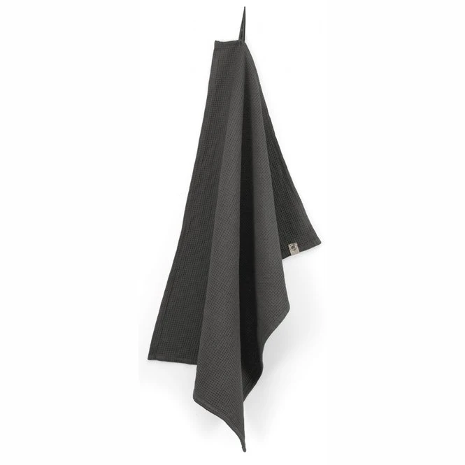 Walra Keukenhanddoek Cubes Uni Off Black 50 X 70 Cm 3 Walra Keukenhanddoek Cubes Uni Off Black 50 X 70 Cm