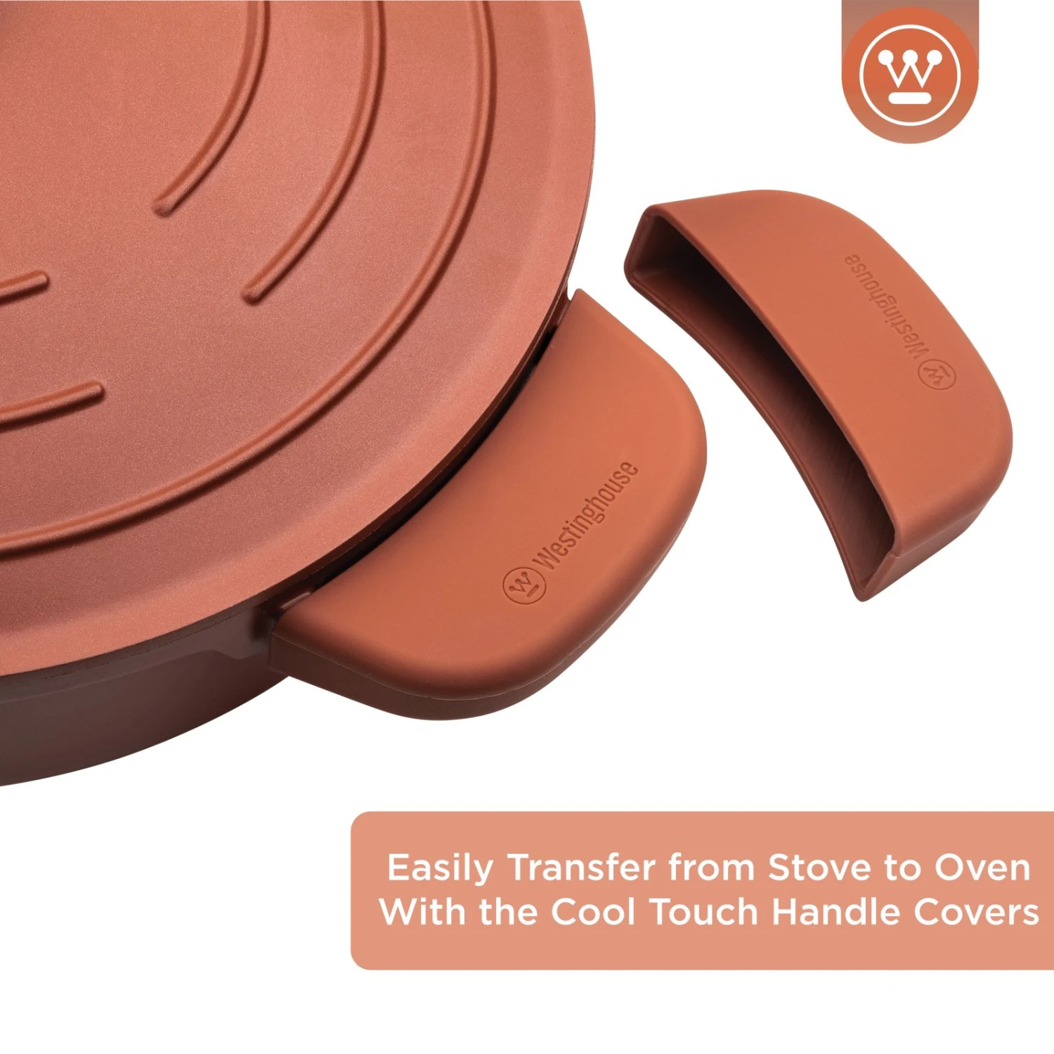 Westinghouse Hapjespan Performance - Rebel Red - ø 32 Cm / 5.8 Liter - Standaard Anti-aanbaklaag 7 Westinghouse Hapjespan Performance - Rebel Red - ø 32 Cm / 5.8 Liter - Standaard Anti-aanbaklaag - Afbeelding 5