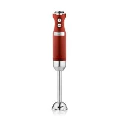 Westinghouse Staafmixer Retro Collections - 600 W - Cranberry Red - WKHBS270RD 15 Westinghouse Staafmixer Retro Collections - 600 W - Cranberry Red - WKHBS270RD -Thuiskeuken WKHBS270RD Retro Hand Blender 1 600x600 1
