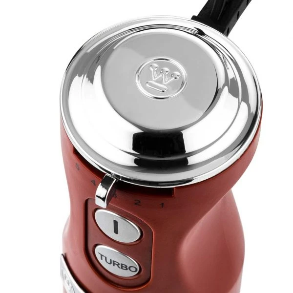 Westinghouse Staafmixer Retro Collections - 600 W - Cranberry Red - WKHBS270RD 6 Westinghouse Staafmixer Retro Collections - 600 W - Cranberry Red - WKHBS270RD - Afbeelding 4