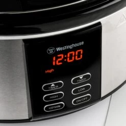 Westinghouse Slowcooker - Uitneembare Keramische Pan - RVS - 6 Liter - WKSC65 -Thuiskeuken WKSC65 Westinghouse Slow Cooker 2
