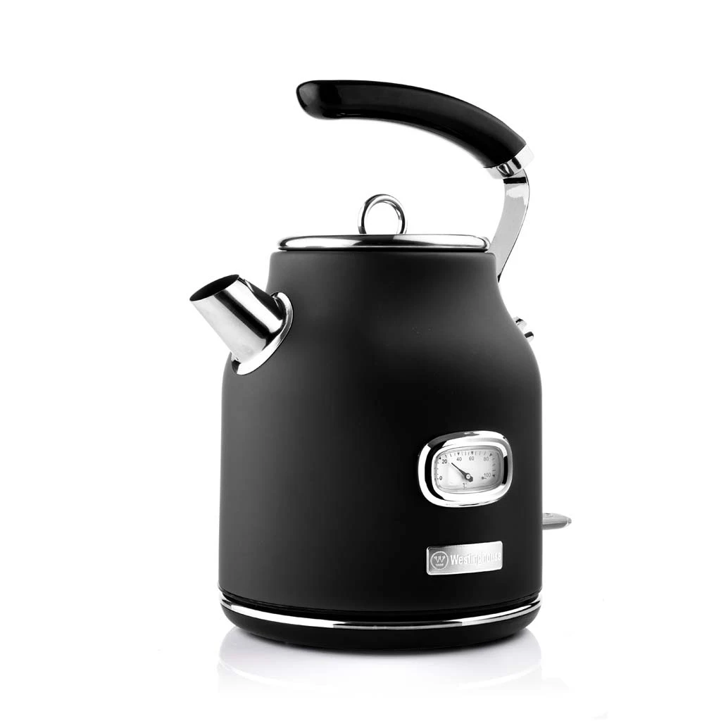 Westinghouse Waterkoker Retro Collections - 2200 W - Liquorice Black - 1.7 Liter - WKWKH148BK 8 Westinghouse Waterkoker Retro Collections - 2200 W - Liquorice Black - 1.7 Liter - WKWKH148BK - Afbeelding 6
