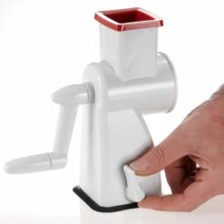 Westmark Rasp / Amandelmolen Kunststof Wit 7 Westmark Rasp / Amandelmolen Kunststof Wit -Thuiskeuken Westmark Amandelmolen 2