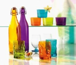 Bormioli Rocco Beugelfles / Weckfles Giara - Rood - 1 Liter -Thuiskeuken a000836 1