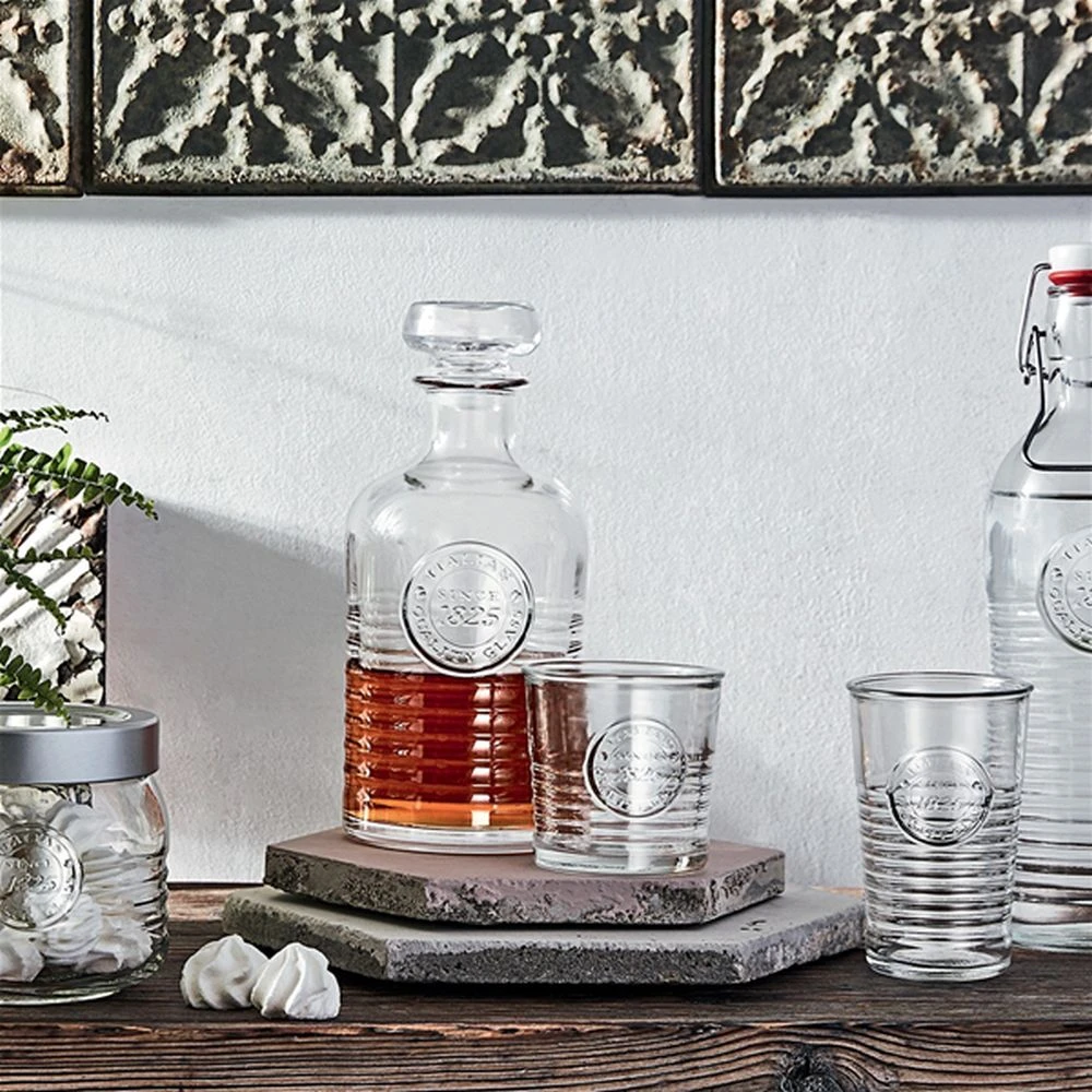 Bormioli Rocco Whiskey Karaf Officina 1825 - Transparant - 1 Liter 5 Bormioli Rocco Whiskey Karaf Officina 1825 - Transparant - 1 Liter - Afbeelding 3