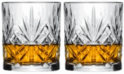 Cookinglife Whiskey Glazen / Cocktailglazen / Waterglazen Moy - 340 Ml - 2 Stuks -Thuiskeuken cookinglife moy glaswerk