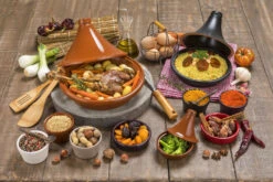 Cookinglife Tajine Regas - Aardewerk - Terracotta - ø 32 Cm / 3 Liter 15 Cookinglife Tajine Regas - Aardewerk - Terracotta - ø 32 Cm / 3 Liter -Thuiskeuken cookinglife tajines resized bw