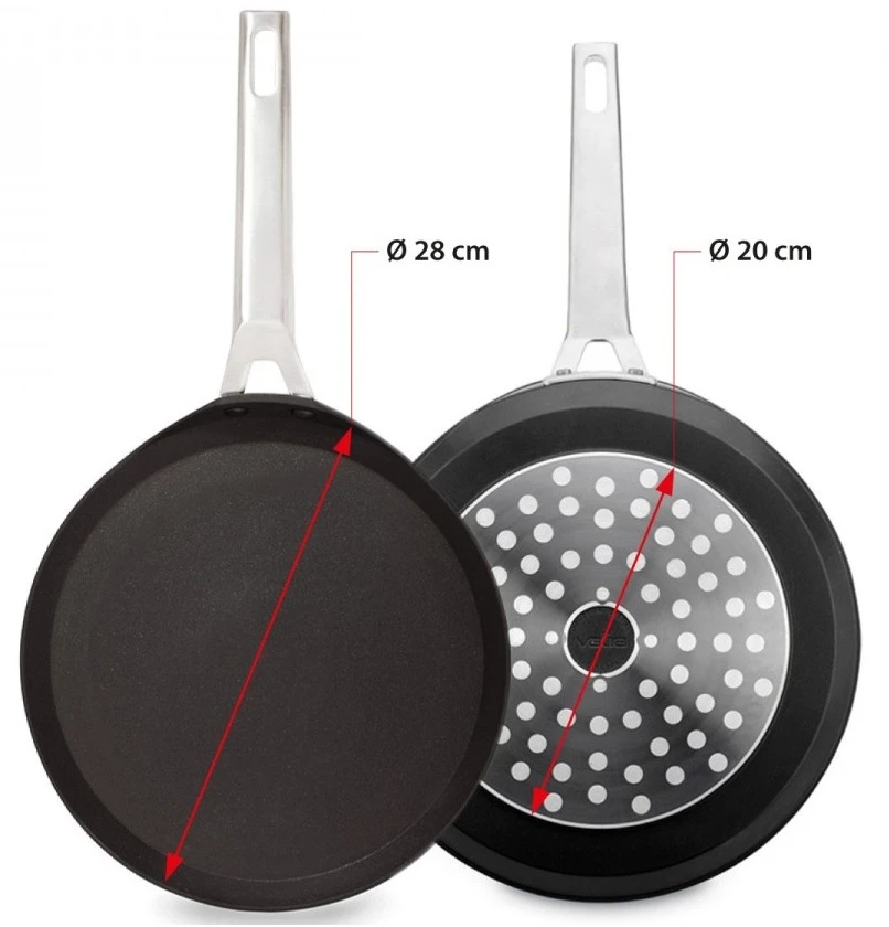 Valira Pannenkoekenpan Aire - ø 28 Cm - Standaard Anti-aanbaklaag 5 Valira Pannenkoekenpan Aire - ø 28 Cm - Standaard Anti-aanbaklaag - Afbeelding 3