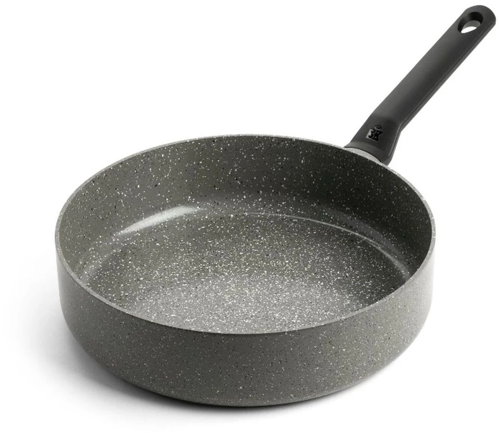 BK Hapjespan Met Deksel - Granite - ø 28 Cm / 4.2 Liter - Keramische Anti-aanbaklaag 3 BK Hapjespan Met Deksel - Granite - ø 28 Cm / 4.2 Liter - Keramische Anti-aanbaklaag