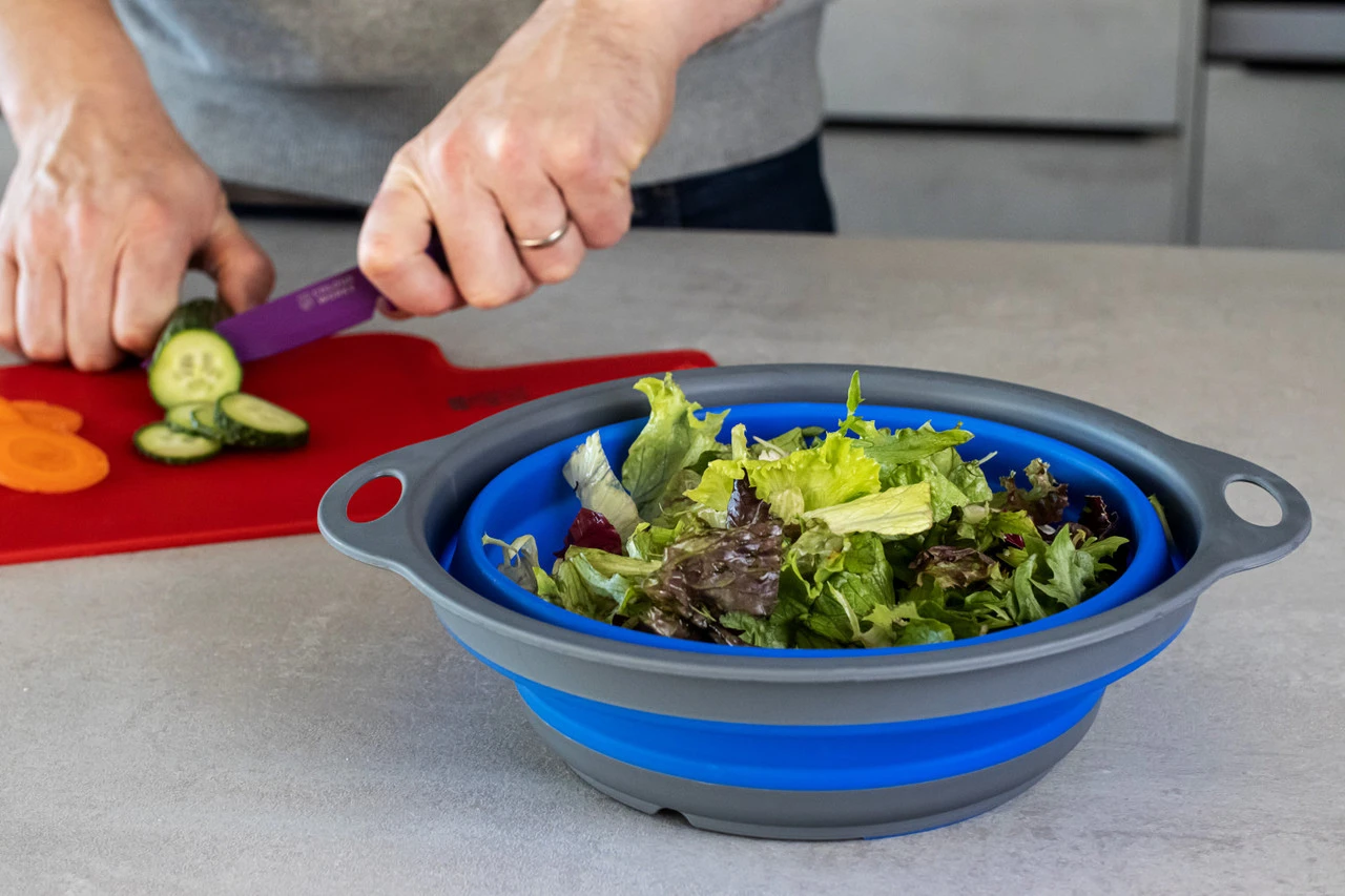 Colourworks Vergiet Blauw - ø 24 Cm 6 Colourworks Vergiet Blauw - ø 24 Cm - Afbeelding 4