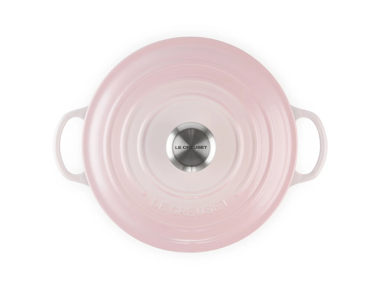 Le Creuset Braadpan Signature - Marmite - Shell Pink - ø 24 Cm / 3.1 Liter 5 Le Creuset Braadpan Signature - Marmite - Shell Pink - ø 24 Cm / 3.1 Liter - Afbeelding 3
