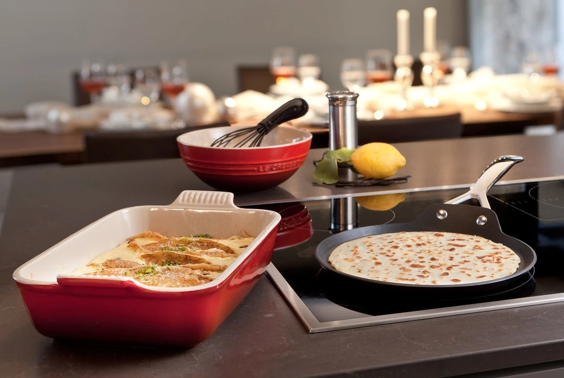 Le Creuset Pannenkoekenpan Les Forgées TNS - ø 28 Cm - Standaard Anti-aanbaklaag 5 Le Creuset Pannenkoekenpan Les Forgées TNS - ø 28 Cm - Standaard Anti-aanbaklaag - Afbeelding 3