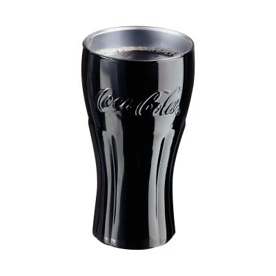 Coca-Cola Coca Cola Glas - Zwart - 370 Ml 3 Coca-Cola Coca Cola Glas - Zwart - 370 Ml