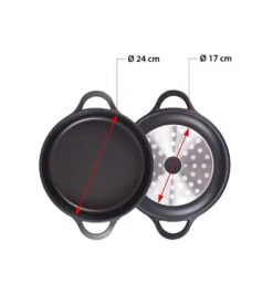 Valira Braadpan Met Deksel Aire - ø 24 Cm / 2.5 Liter -Thuiskeuken non stick short casserole induction 14