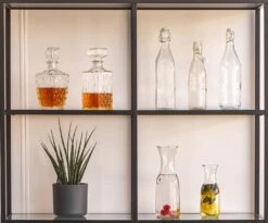 Sareva Beugelfles / Weckfles - Rond - 1 Liter 8 Sareva Beugelfles / Weckfles - Rond - 1 Liter -Thuiskeuken opbergglas stellingkast 2 3