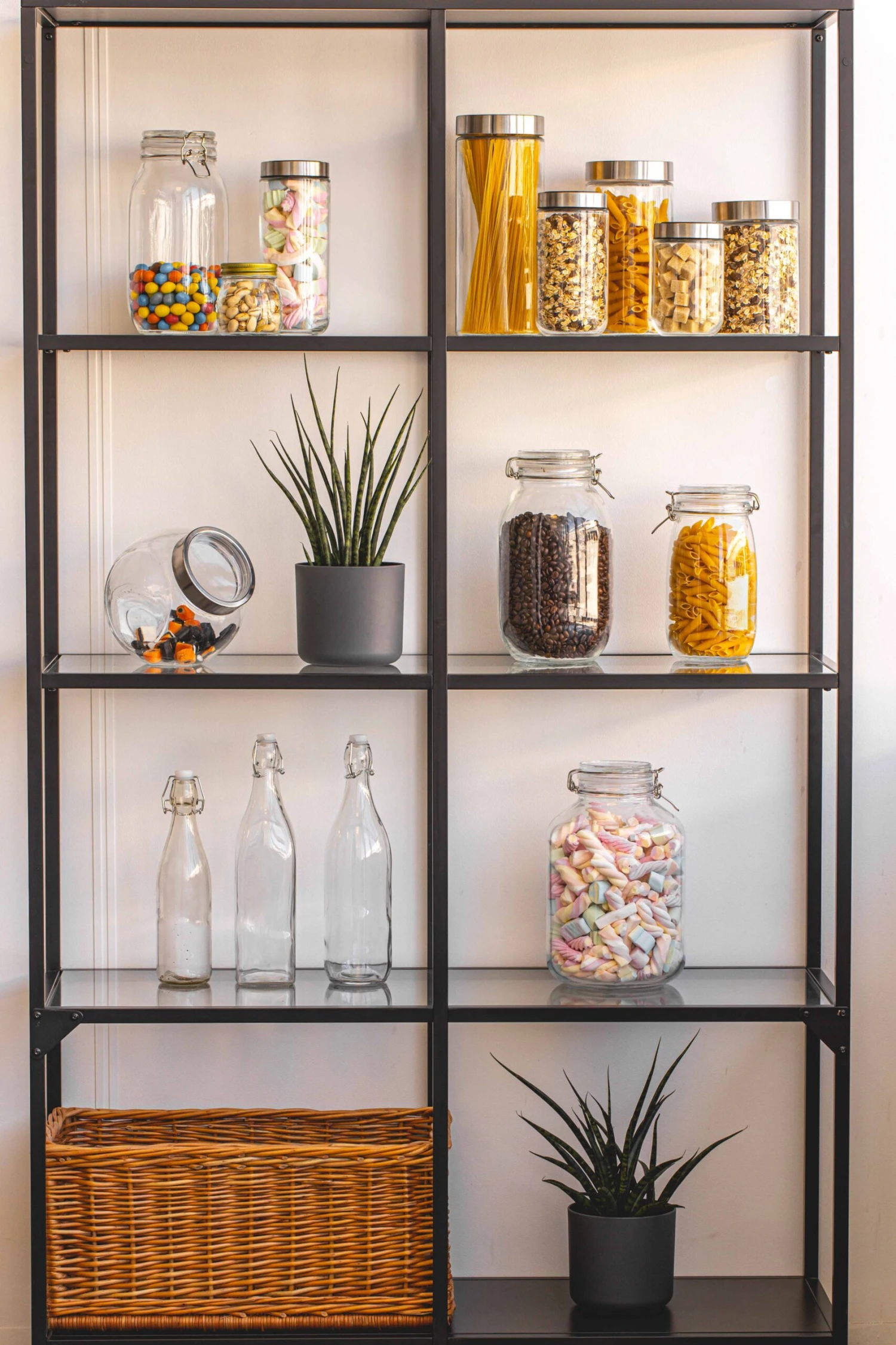 Sareva Voorraadpot - Glas / RVS Deksel - ø 9 Cm / 600 Ml 5 Sareva Voorraadpot - Glas / RVS Deksel - ø 9 Cm / 600 Ml - Afbeelding 3