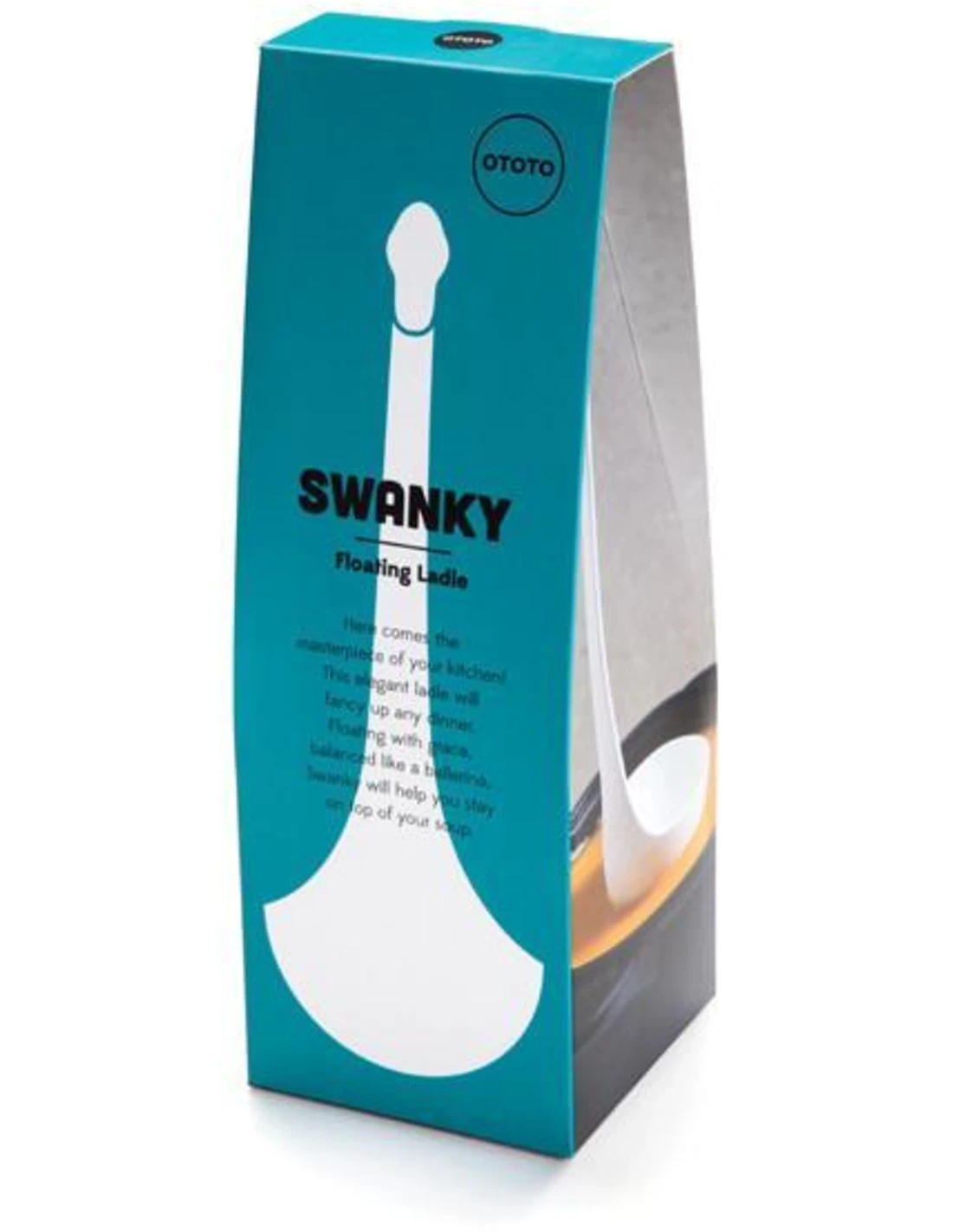 Ototo Soeplepel Swanky - Zwart 5 Ototo Soeplepel Swanky - Zwart - Afbeelding 3