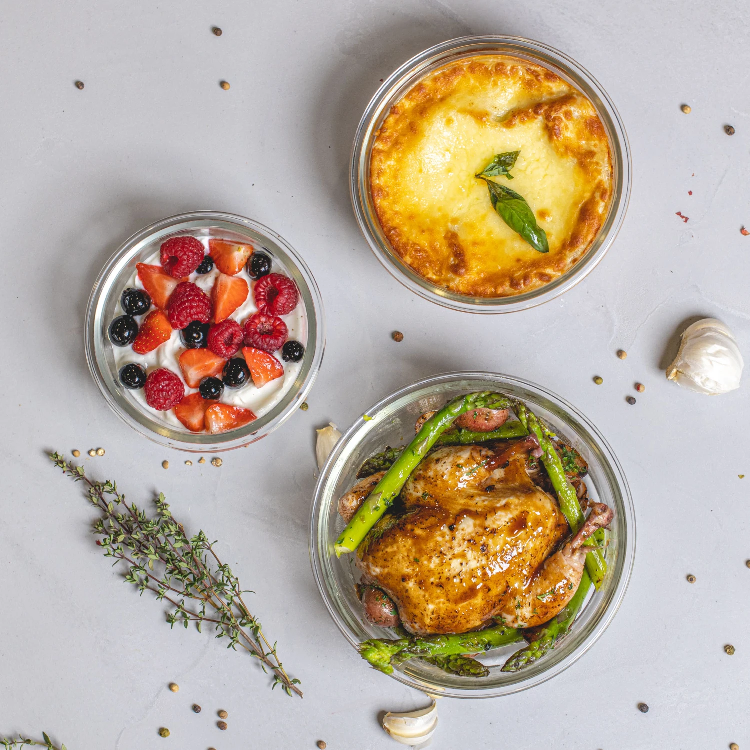 Sareva Glazen Vershoudbakje Cook & Fresh - 7-delig 5 Sareva Glazen Vershoudbakje Cook & Fresh - 7-delig - Afbeelding 3