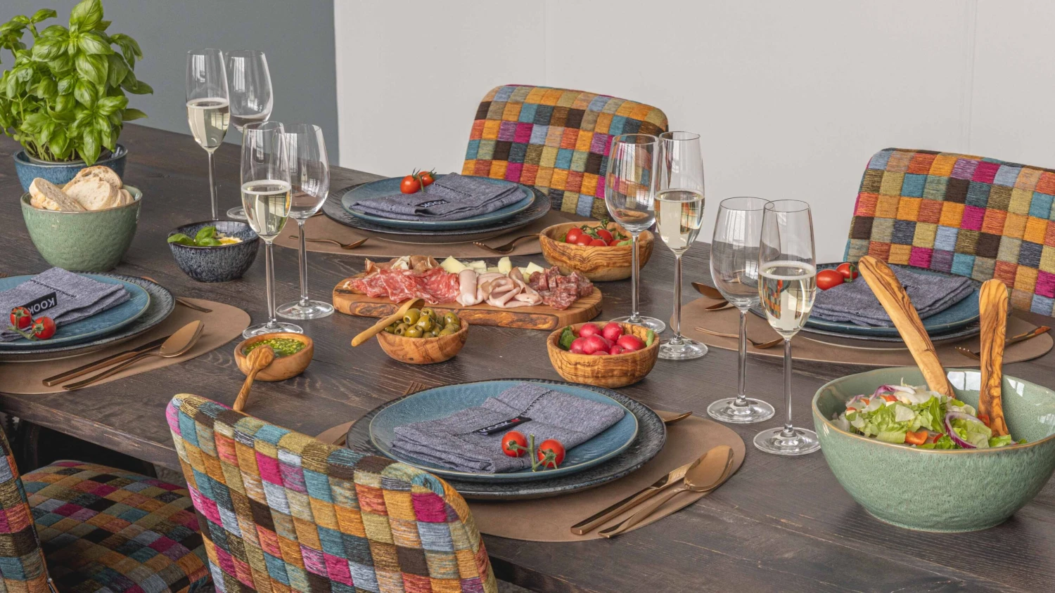 Sareva Bestekset - 16-delig / 4 Personen - Koper 10 Sareva Bestekset - 16-delig / 4 Personen - Koper - Afbeelding 8