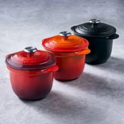 Le Creuset Rijstkoker / Cocotte Every - Tradition - Kersenrood - ø 18 Cm / 2 Liter 6 Le Creuset Rijstkoker / Cocotte Every - Tradition - Kersenrood - ø 18 Cm / 2 Liter -Thuiskeuken product map cocotte every
