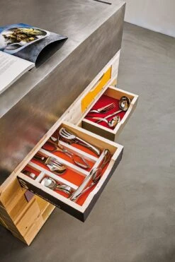 Sambonet Saladeset RVS -Thuiskeuken sambonet serveren sfeer 1