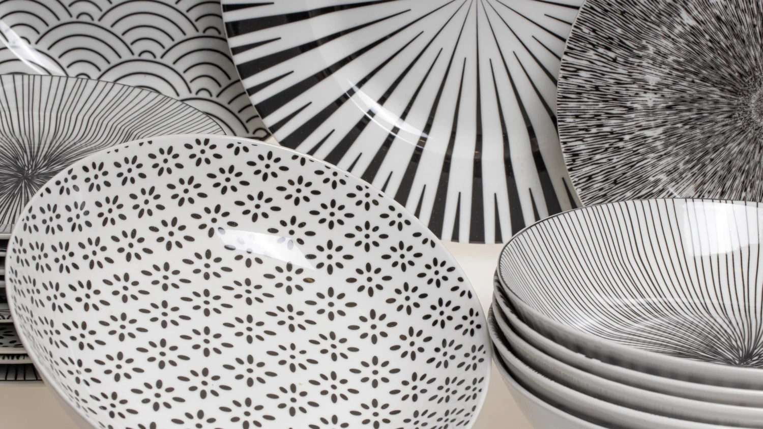 Studio Tavola Serviesset Black Sailor - 18-delig / 6 Personen 5 Studio Tavola Serviesset Black Sailor - 18-delig / 6 Personen - Afbeelding 3