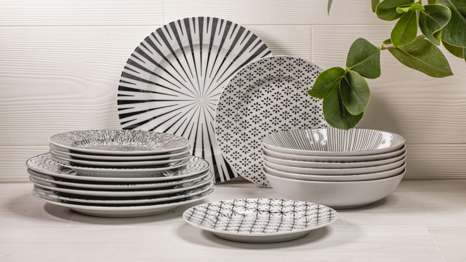 Studio Tavola Serviesset Black Sailor - 18-delig / 6 Personen 4 Studio Tavola Serviesset Black Sailor - 18-delig / 6 Personen - Afbeelding 2