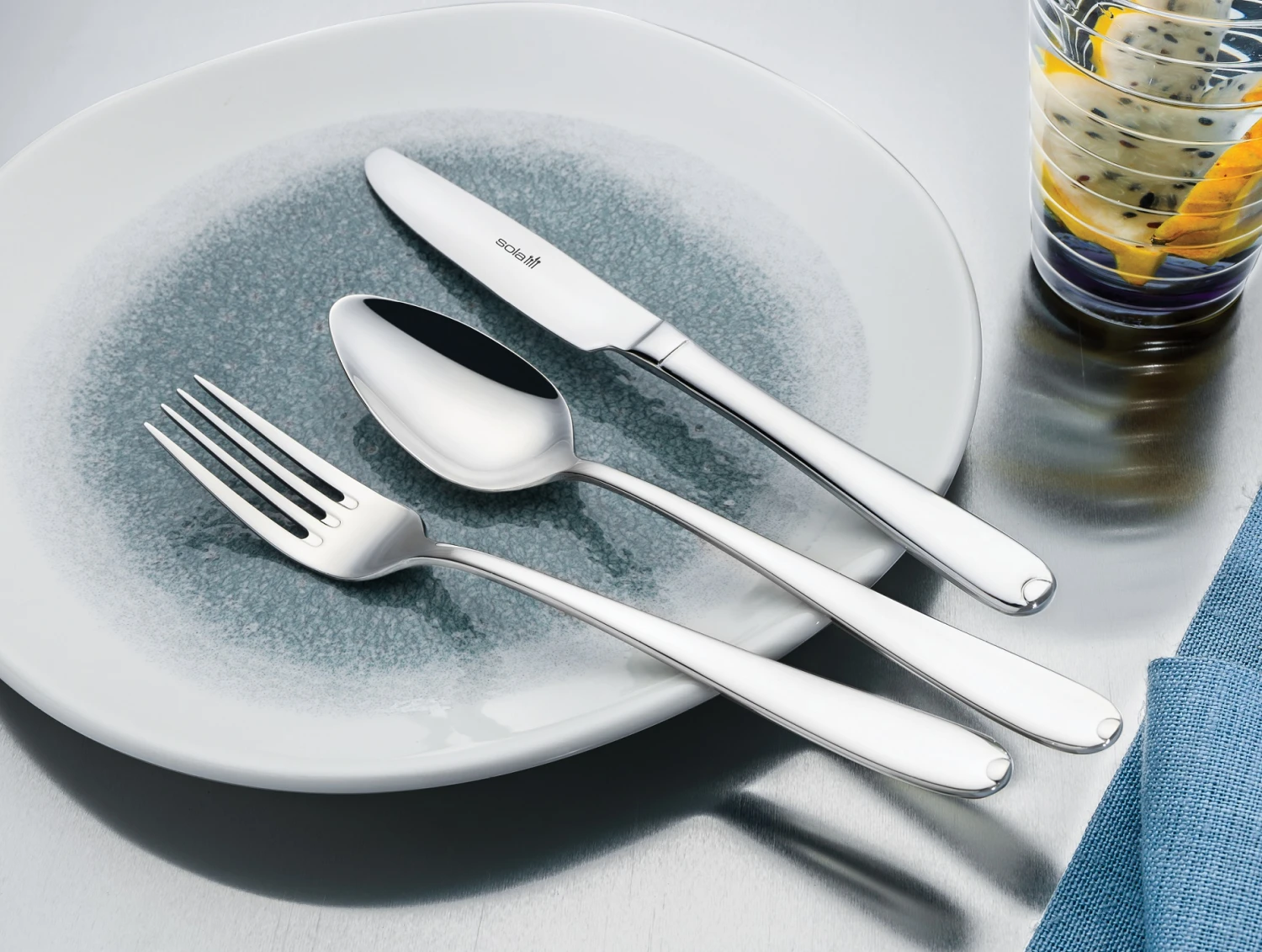 Sola Bestekset Fleurie - 24 Delig / 6 Personen 4 Sola Bestekset Fleurie - 24 Delig / 6 Personen - Afbeelding 2