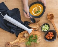 Alessi Staafmixer Plissé - 2 Standen - Wit - Michele De Lucchi - MDL10 W -Thuiskeuken staafmixer 1 1