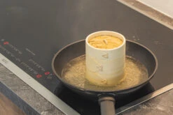 Sareva Stoommandje Bamboe 2-laags - ø 10 Cm -Thuiskeuken stoommand gebruik 3