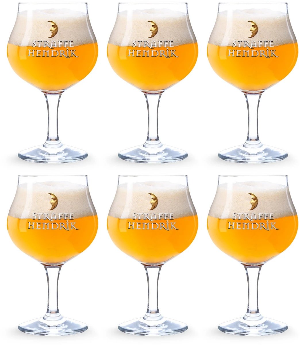 Straffe Hendrik Bierglas - 330 Ml - 6 Stuks 3 Straffe Hendrik Bierglas - 330 Ml - 6 Stuks