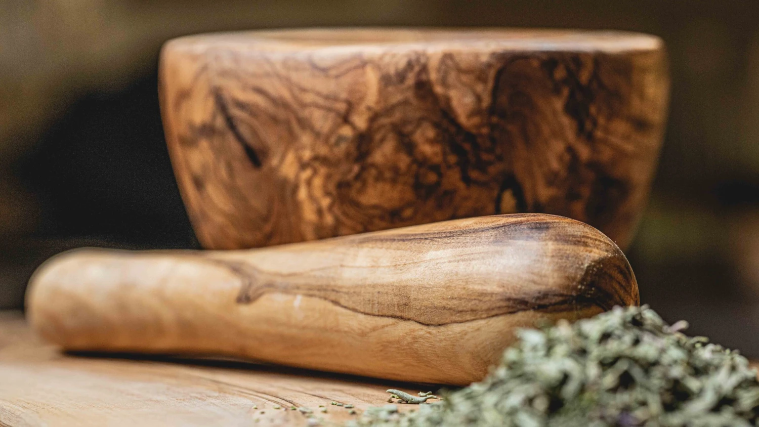 Jay Hill Vijzel Tunea - Olijfhout - ø 12 Cm 10 Jay Hill Vijzel Tunea - Olijfhout - ø 12 Cm - Afbeelding 8