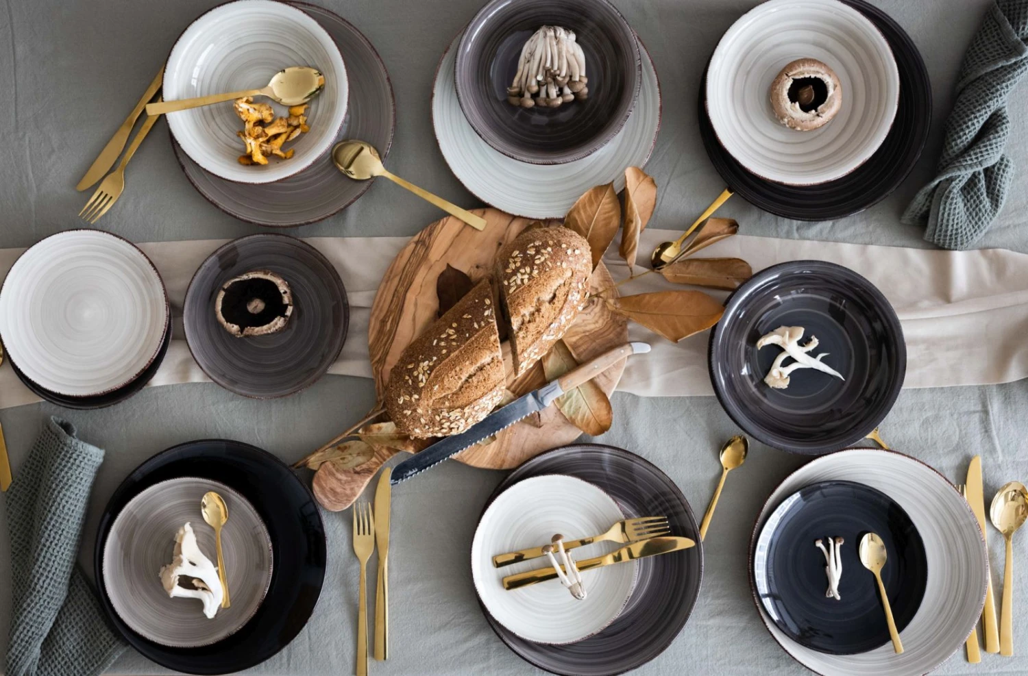 Studio Tavola Kleine Kommen Vintage Loft ø 12 Cm - 6 Stuks 6 Studio Tavola Kleine Kommen Vintage Loft ø 12 Cm - 6 Stuks - Afbeelding 4