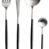 Jay Hill Bestekset - RVS / Zwart - 4-delig 2 Jay Hill Bestekset - RVS / Zwart - 4-delig -Thuiskeuken zilver 1